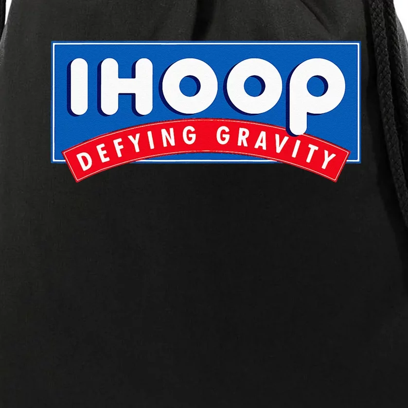 Ihoop I Hoop Defying Gravity Basketball & Basketballer Drawstring Bag