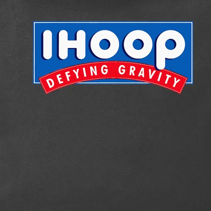 Ihoop I Hoop Defying Gravity Basketball & Basketballer Zip Tote Bag