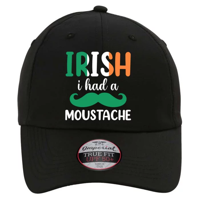 Irish I Have A Moustache The Original Performance Cap