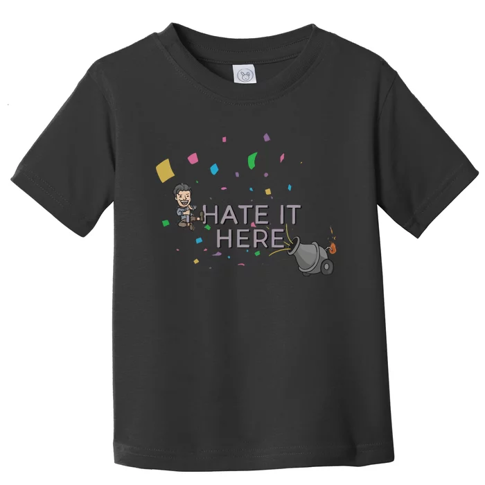 Imonfarris I Hate It Here Toddler T-Shirt