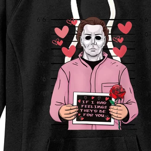 If I Had Feelings Theyd Be For You Funny Valentines Gifts Women's Fleece Hoodie