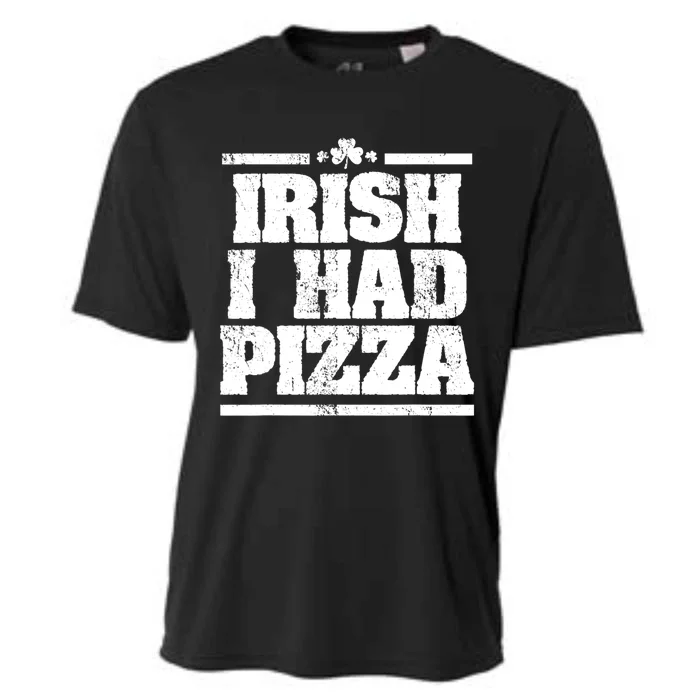 Irish I Had Another Pizza St St Patricks Day Cooling Performance Crew T-Shirt