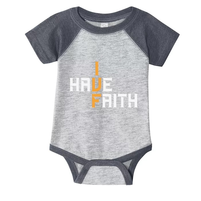 Ivf I Have Faith Ivf Mom Ivf Dad Transfer Day Infant Baby Jersey Bodysuit