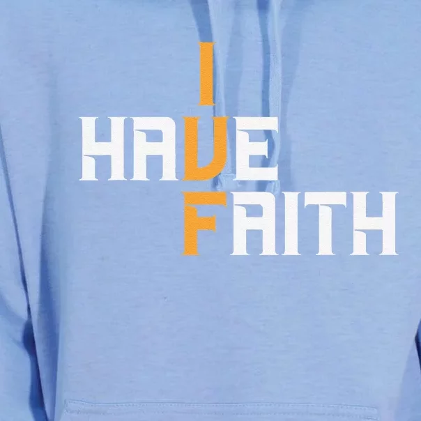 Ivf I Have Faith Ivf Mom Ivf Dad Transfer Day Unisex Surf Hoodie