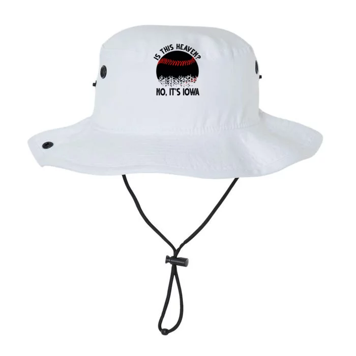 Is It Heaven No It's Iowa Baseball Lover Legacy Cool Fit Booney Bucket Hat