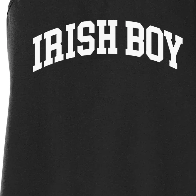 Irish  Ireland Home Country funny patrick's day Women's Racerback Tank