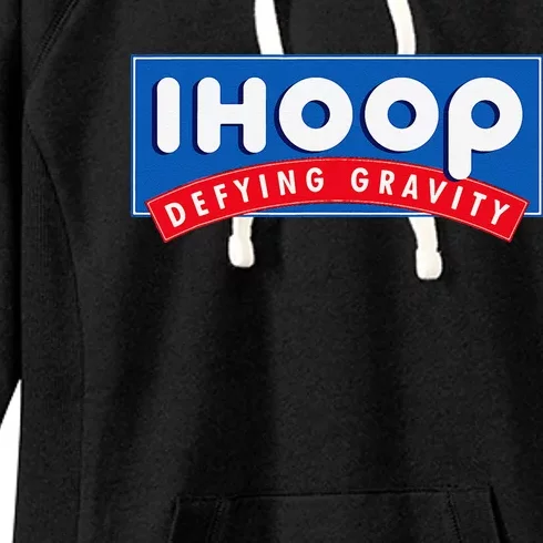 Ihoop I Hoop Defying Gravity Basketball & Basketballer Women's Fleece Hoodie