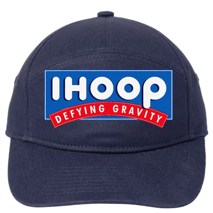 Ihoop I Hoop Defying Gravity Basketball & Basketballer 7-Panel Snapback Hat