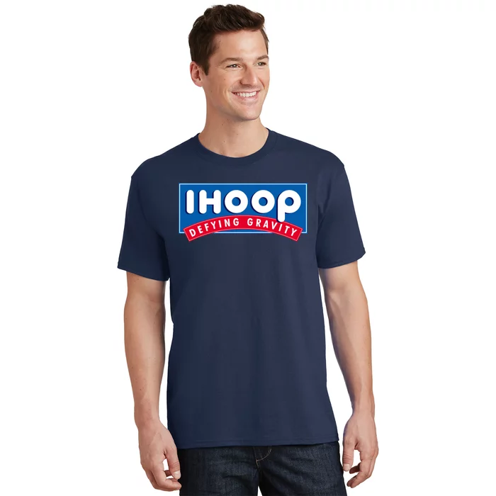 Ihoop I Hoop Defying Gravity Basketball & Basketballer T-Shirt