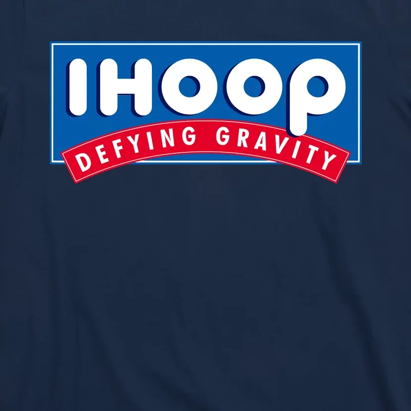 Ihoop I Hoop Defying Gravity Basketball & Basketballer T-Shirt