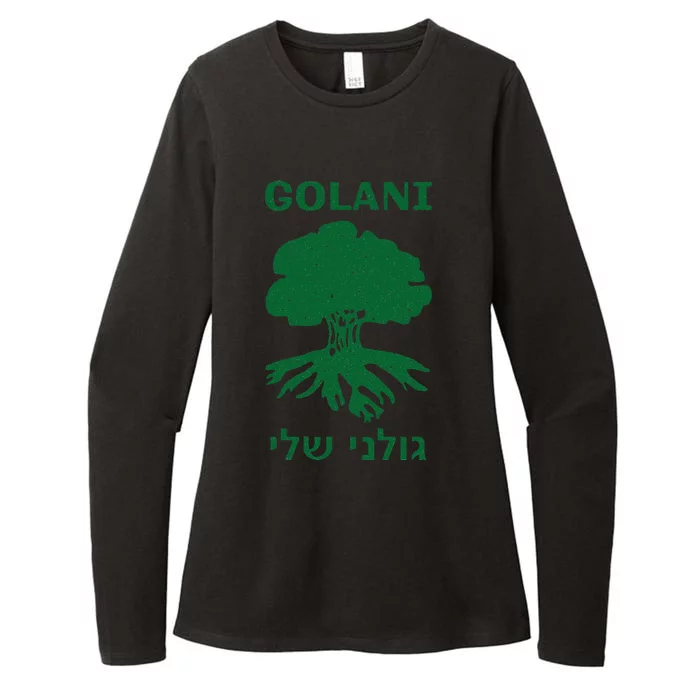 IDF Israel Israeli Defense Forces Golani Womens CVC Long Sleeve Shirt