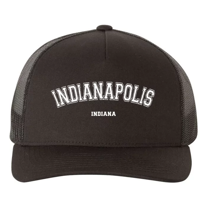 Indianapolis Indiana Yupoong Adult 5-Panel Trucker Hat