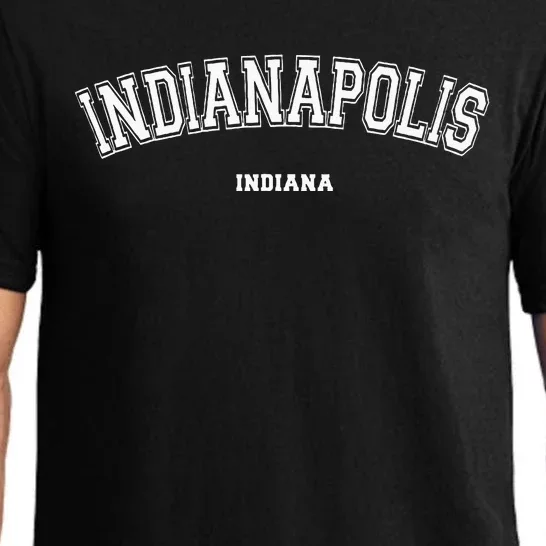 Indianapolis Indiana Pajama Set