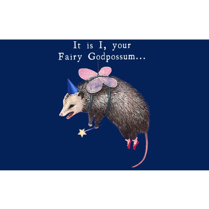 It Is I Your Fairy Godpossum Bumper Sticker