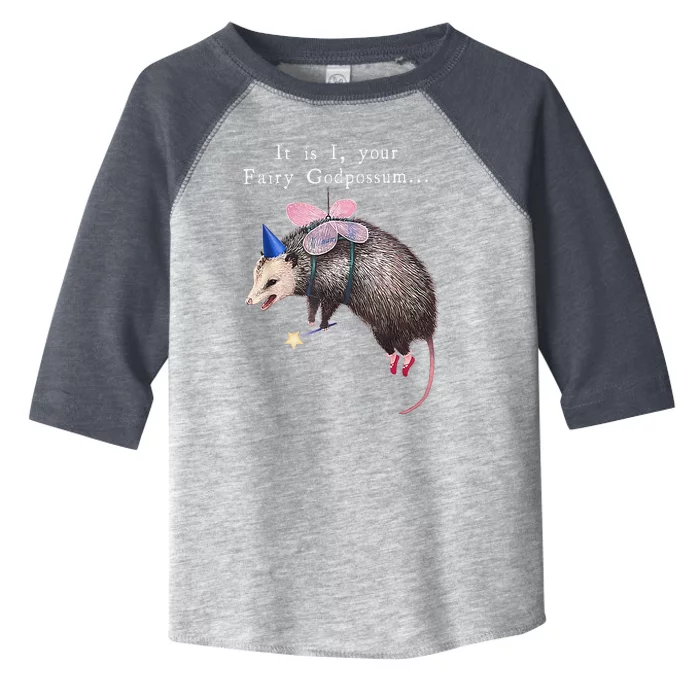 It Is I Your Fairy Godpossum Toddler Fine Jersey T-Shirt