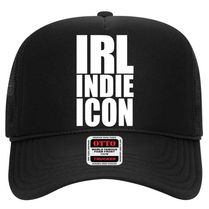 Indiesleaze Irl Indie Icon High Crown Mesh Trucker Hat