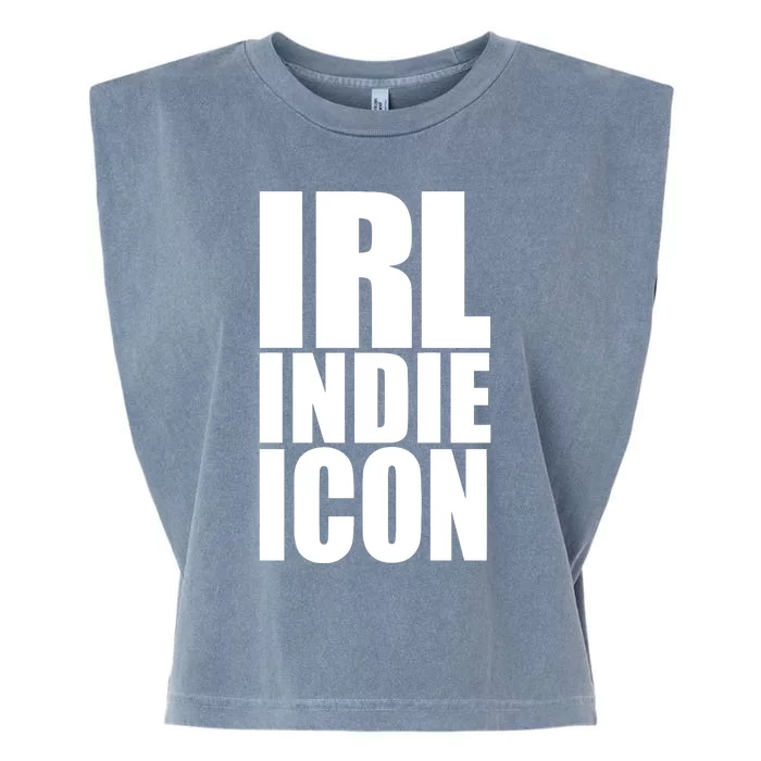 Indiesleaze Irl Indie Icon Garment-Dyed Women's Muscle Tee