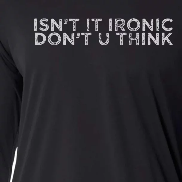 IsnT It Ironic Cooling Performance Long Sleeve Crew