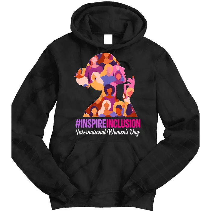 Inspire Inclusion International Women Day 2024 Tie Dye Hoodie