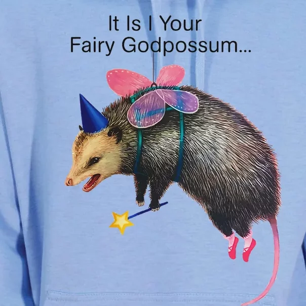 It Is I Your Fairy Godpossum Funny Design Unisex Surf Hoodie