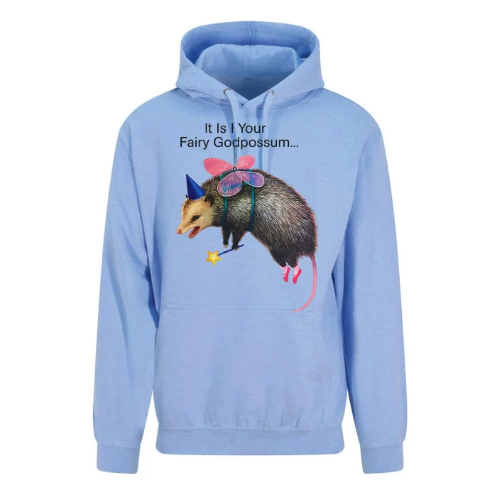 It Is I Your Fairy Godpossum Funny Design Unisex Surf Hoodie