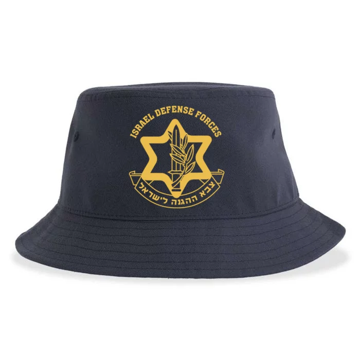 Idf Israel Israeli Defense Forces Zahal Sustainable Bucket Hat