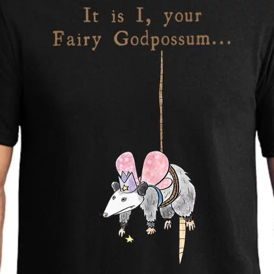 It Is I Your Fairy Godpossum Pajama Set