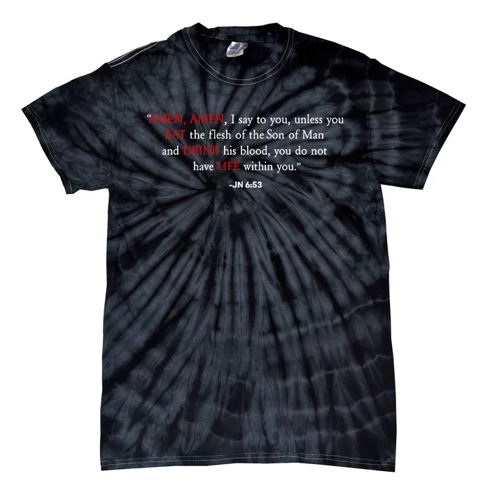 If It Is Just A Symbol To Hell With F.OConnor Amen Amen I Say To You Tie-Dye T-Shirt