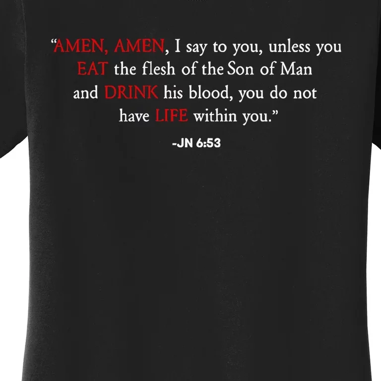 If It Is Just A Symbol To Hell With F.OConnor Amen Amen I Say To You Women's T-Shirt