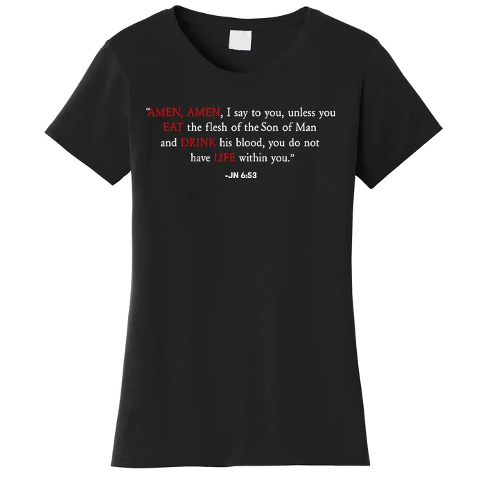 If It Is Just A Symbol To Hell With F.OConnor Amen Amen I Say To You Women's T-Shirt