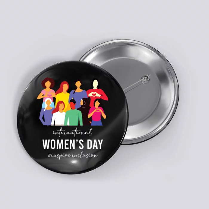 Inspire Inclusion International Women Day 2024 For Women Button