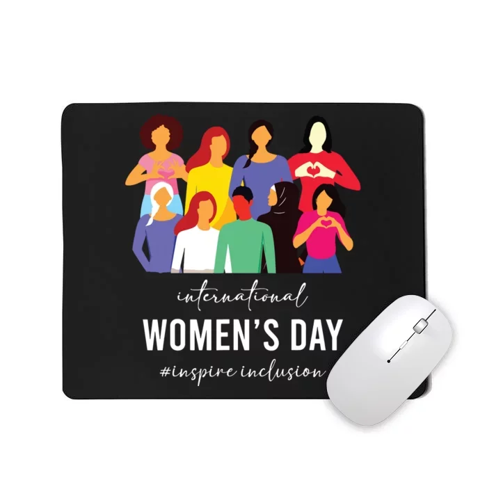 Inspire Inclusion International Women Day 2024 For Women Mousepad