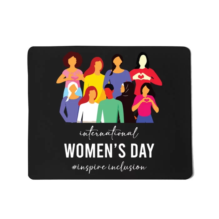 Inspire Inclusion International Women Day 2024 For Women Mousepad