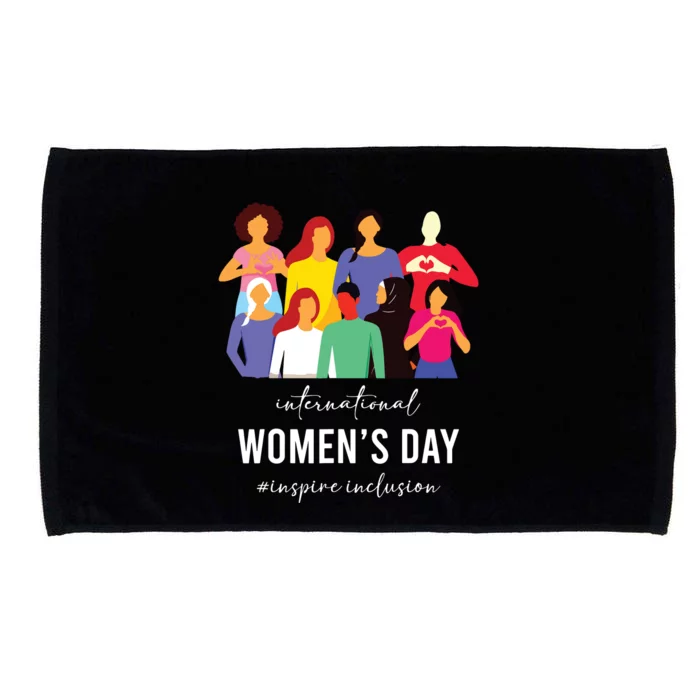 Inspire Inclusion International Women Day 2024 For Women Microfiber Hand Towel