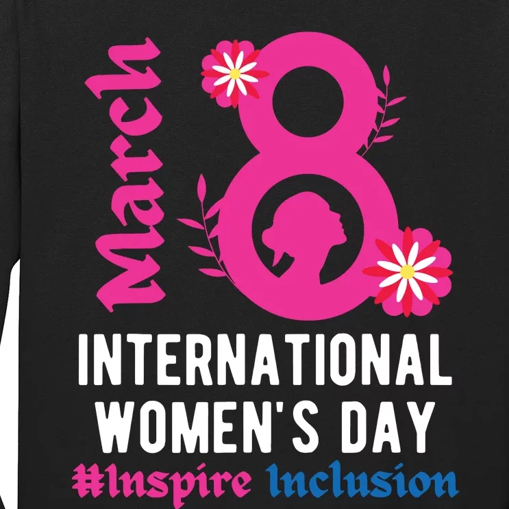 Inspire Inclusion International Women Day 2024 March 8 2024 Long Sleeve Shirt