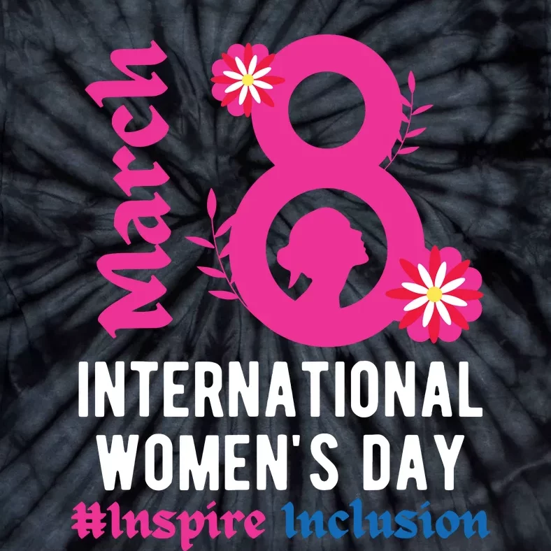 Inspire Inclusion International Women Day 2024 March 8 2024 Tie-Dye T-Shirt