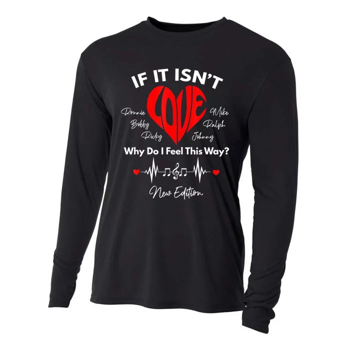 If It Isn't Love Ronnie Bobby Ricky Mike Ralph And Johnny Cooling Performance Long Sleeve Crew