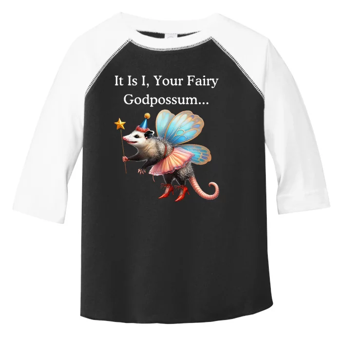 It Is I Your Fairy Godpossum Toddler Fine Jersey T-Shirt