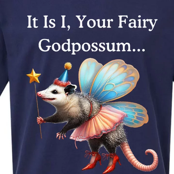 It Is I Your Fairy Godpossum Sueded Cloud Jersey T-Shirt