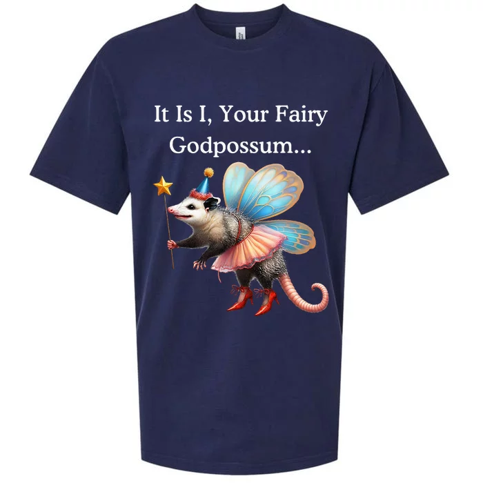 It Is I Your Fairy Godpossum Sueded Cloud Jersey T-Shirt