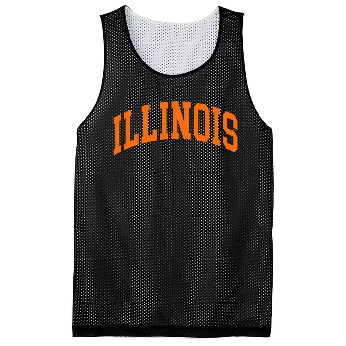 Illinois Il Mesh Reversible Basketball Jersey Tank