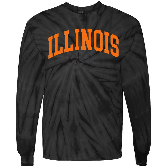 Illinois Il Tie-Dye Long Sleeve Shirt