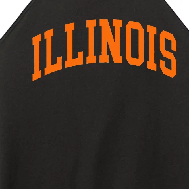 Illinois Il Women’s Perfect Tri Rocker Tank