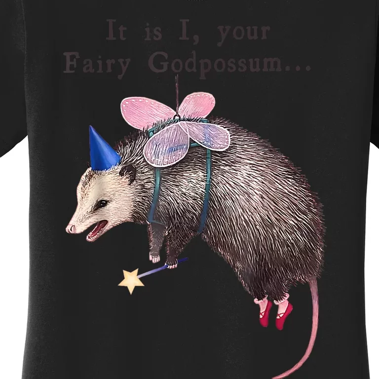 It Is I Your Fairy Godpossum Women's T-Shirt