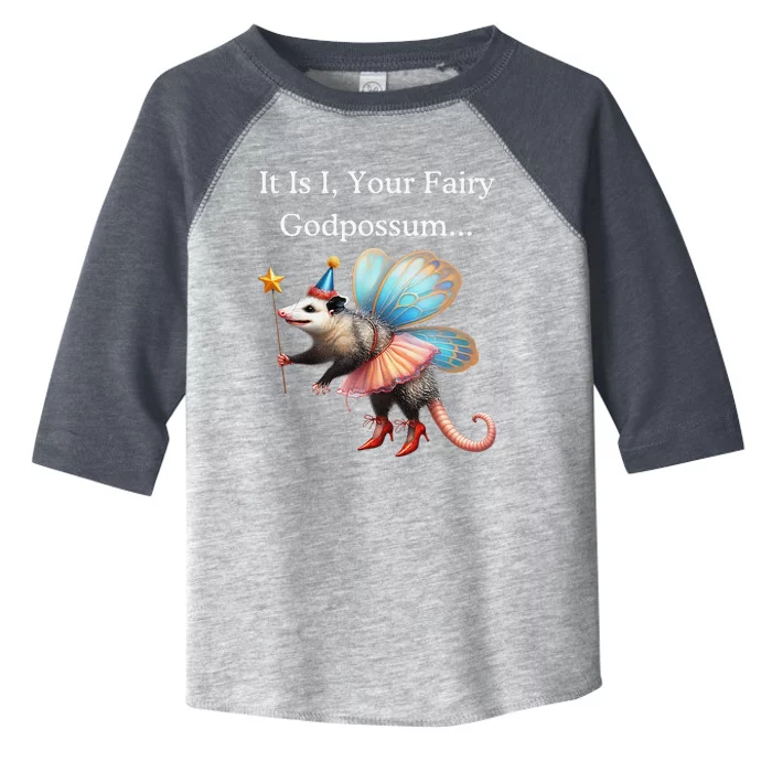 It Is I Your Fairy Godpossum Toddler Fine Jersey T-Shirt