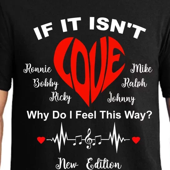 If It Isn't Love Ronnie Bobby Ricky Mike Ralph And Johnny Pajama Set