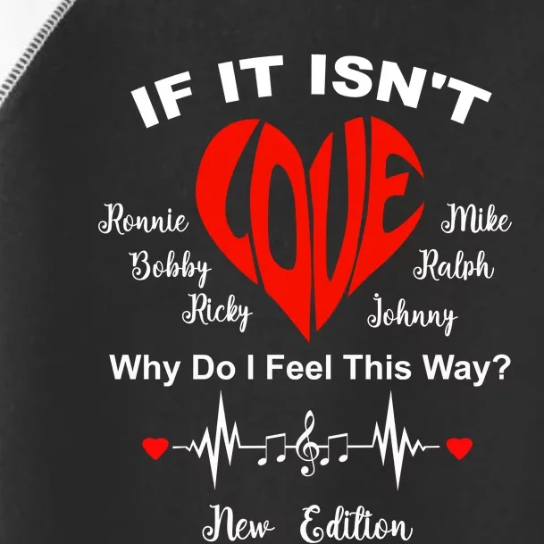 If It Isn't Love Ronnie Bobby Ricky Mike Ralph And Johnny Toddler Fine Jersey T-Shirt