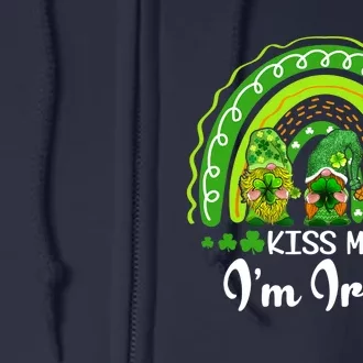 I'm Irish Lucky Rainbow St. Patrick's Day Full Zip Hoodie