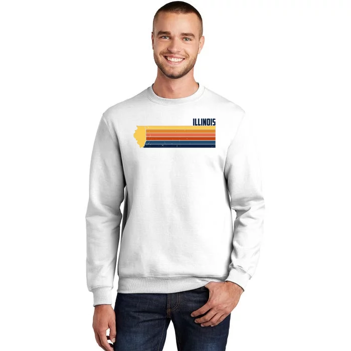 Retro Vintage Illinois Sweatshirt