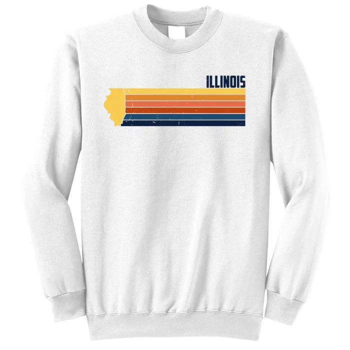 Retro Vintage Illinois Sweatshirt